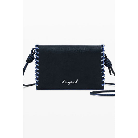 Nero Poliuretano Women Wallet