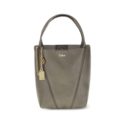 Gray Calf Leather Bos Taurus Shoulder Bag