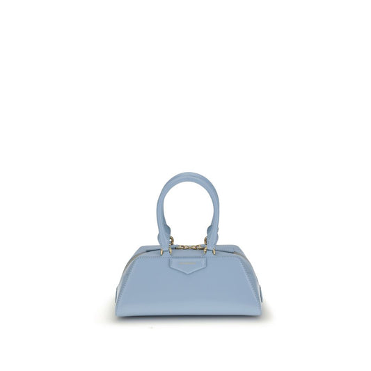 Light Blue Calf Leather Bos Taurus Handbag