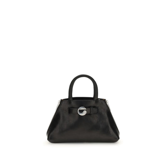 Black Calf Leather Bos Taurus Shoulder Bag