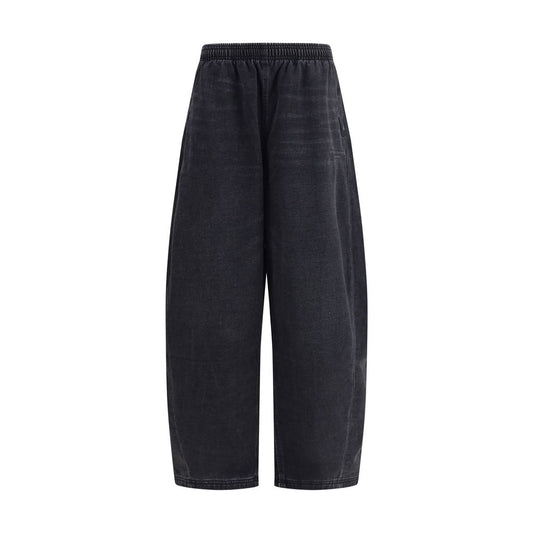 Black Cotton Joggers (Workout Pants)