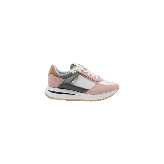 Multicolor Polyester Athletic Sneakers