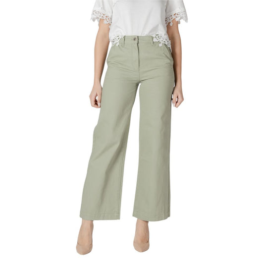 Bicolor Cotton Relaxed Fit Jeans