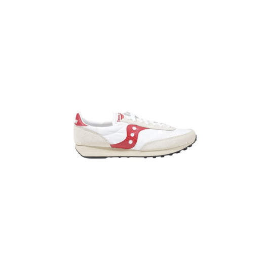 White Leather Athletic Sneakers