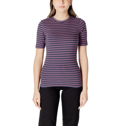 Bicolor Cotton T-Shirt