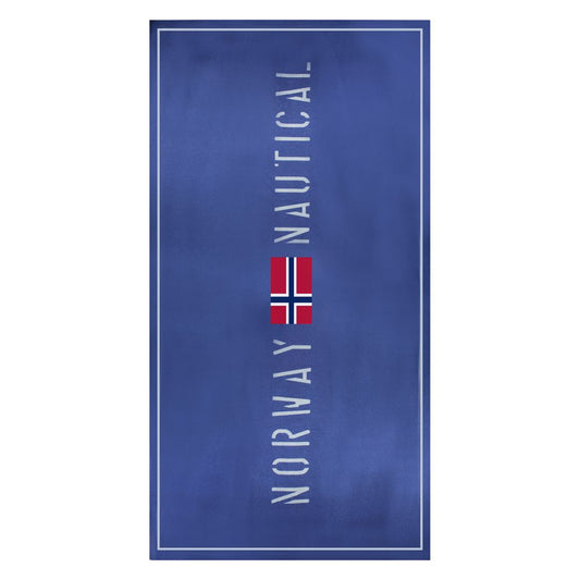 Blue Polyester Women Beach Towel