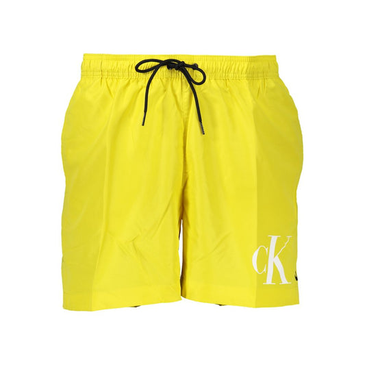 Giallo Recycled Polyester Men's Swim Boxer