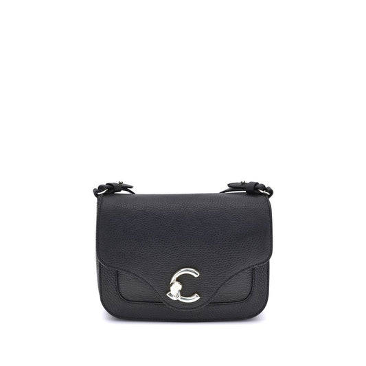 Black Calf Leather Bos Taurus Shoulder Bag