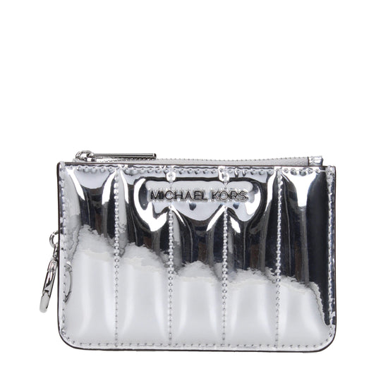 Gray Leather Wallet