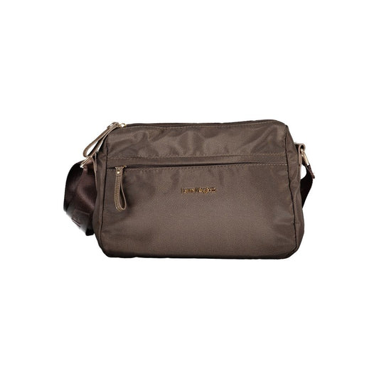 Marrone Polyester Women Handbag