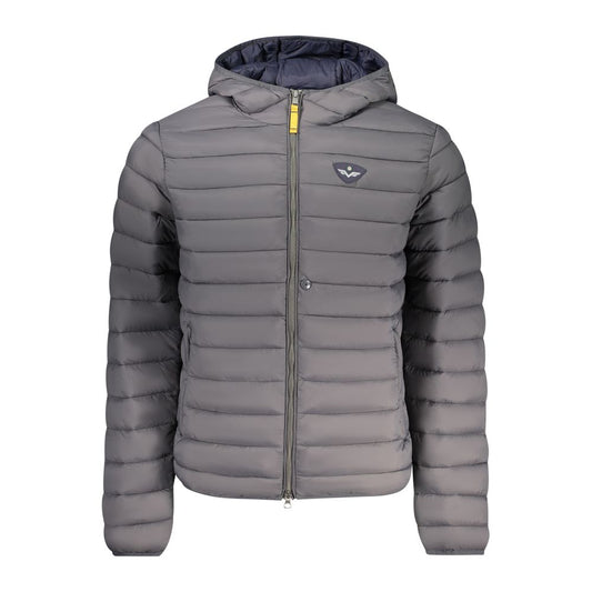 Grigio Poliammide Mens Jacket