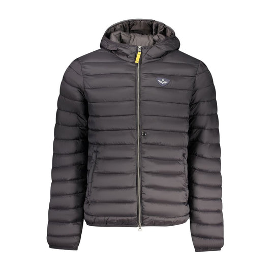 Black Poliammide Men's Jacket