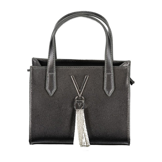 Gray Polyurethane Women's Bag