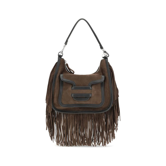 Brown Calf Leather Bos Taurus Shoulder Bag