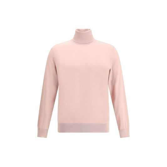 Multicolor Cashmere Turtleneck