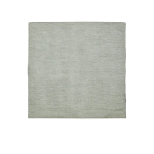 Green Cotton Pocket Square