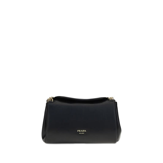 Black Calf Leather Bos Taurus Shoulder Bag