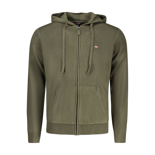 Verde Poliammide Men Cardigan