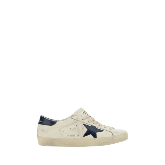 White Goatskin Low Top Sneakers