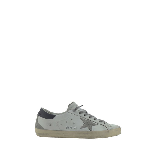 White Calf Leather Bos Taurus Low Top Sneakers