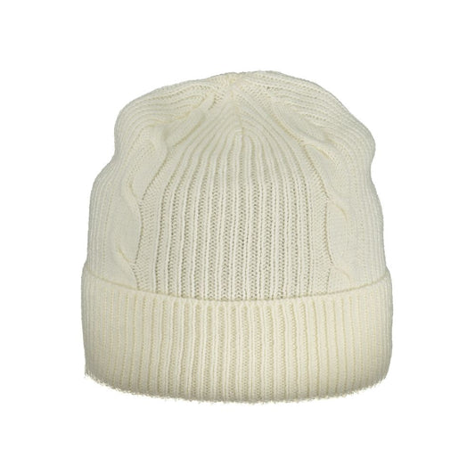 White Poliammide Women Cap