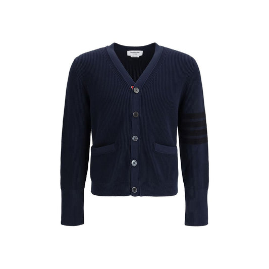 Blue Cotton Cardigan
