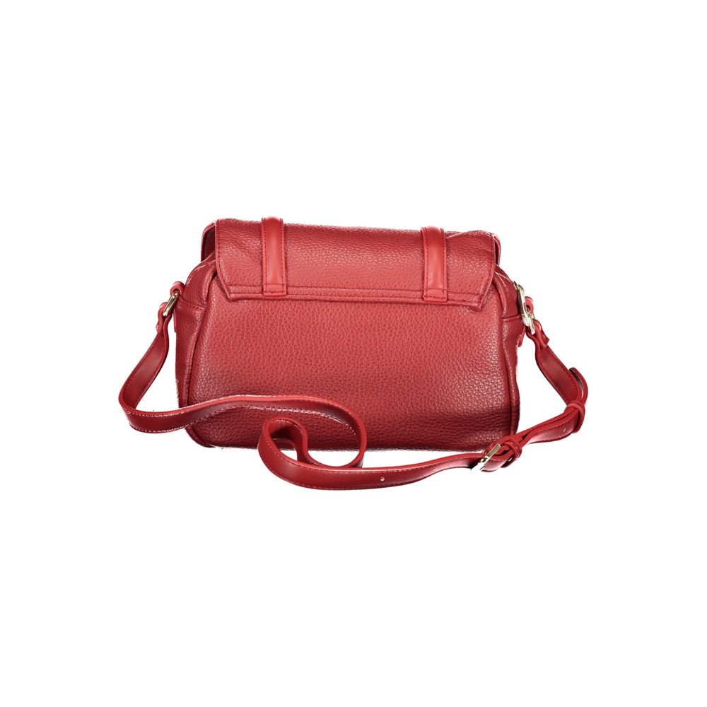 Rosso Polyurethane Woman Handbag