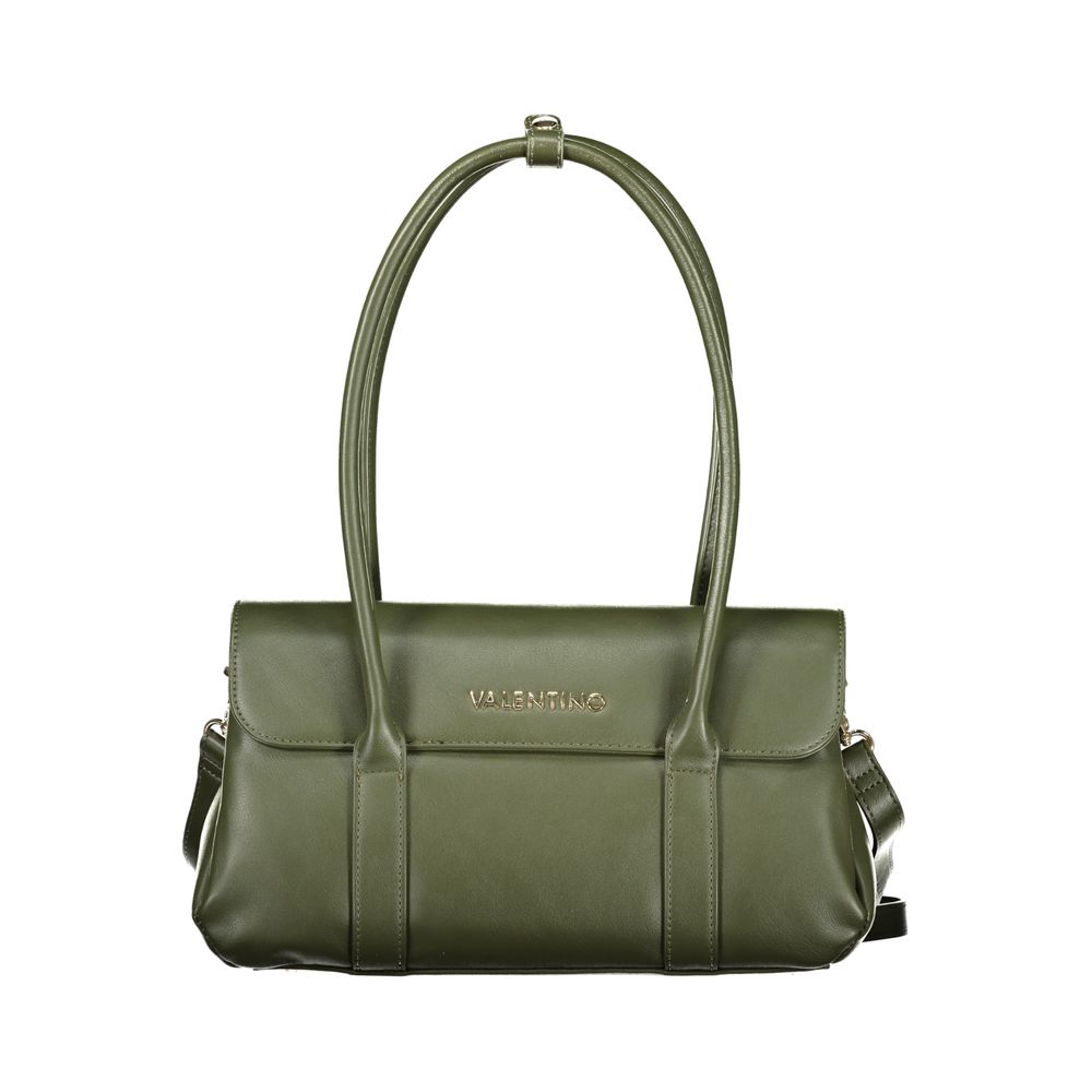 Verde Polyurethane Women's Handbag
