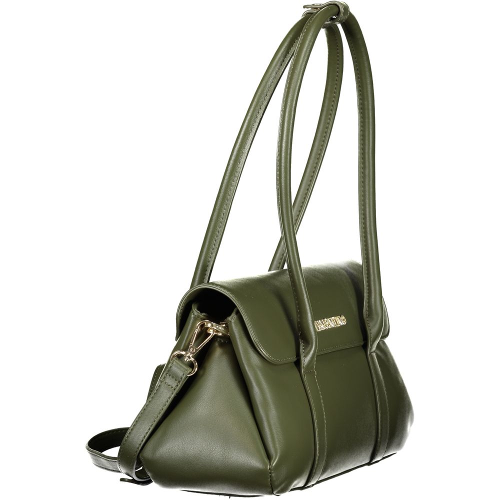 Verde Polyurethane Women's Handbag