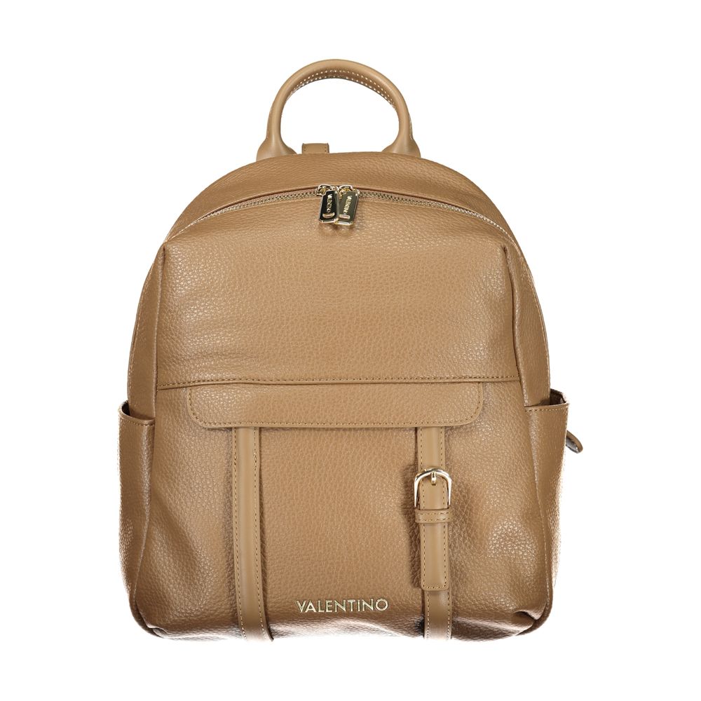 Marrone Poliuretano Woman Backpack