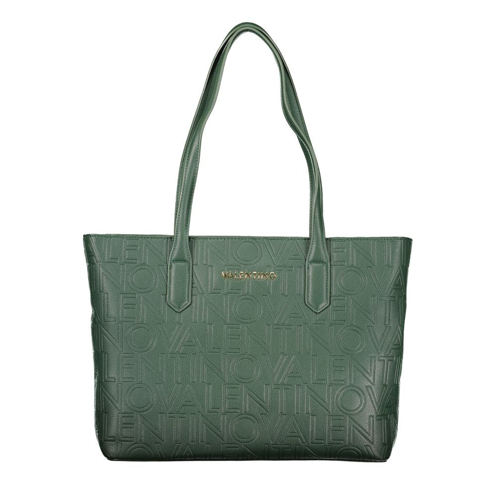 Verde Polyurethane Women Handbag