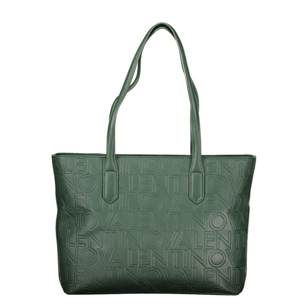 Verde Polyurethane Women Handbag