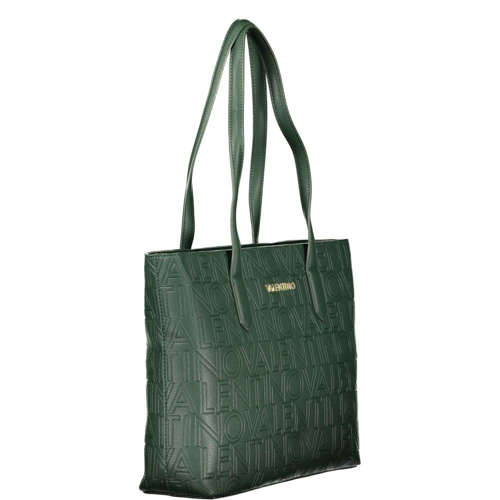 Verde Polyurethane Women Handbag