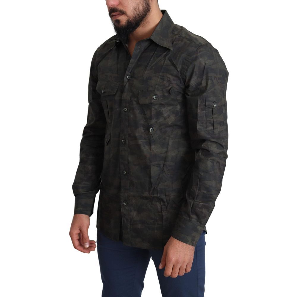 Multicolor Cotton Pattern Shirt