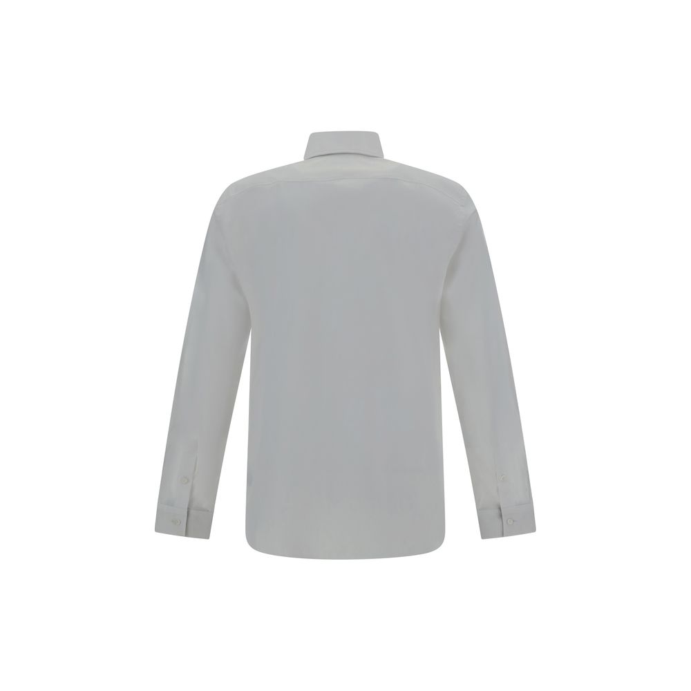 White Cotton Dress Shirt