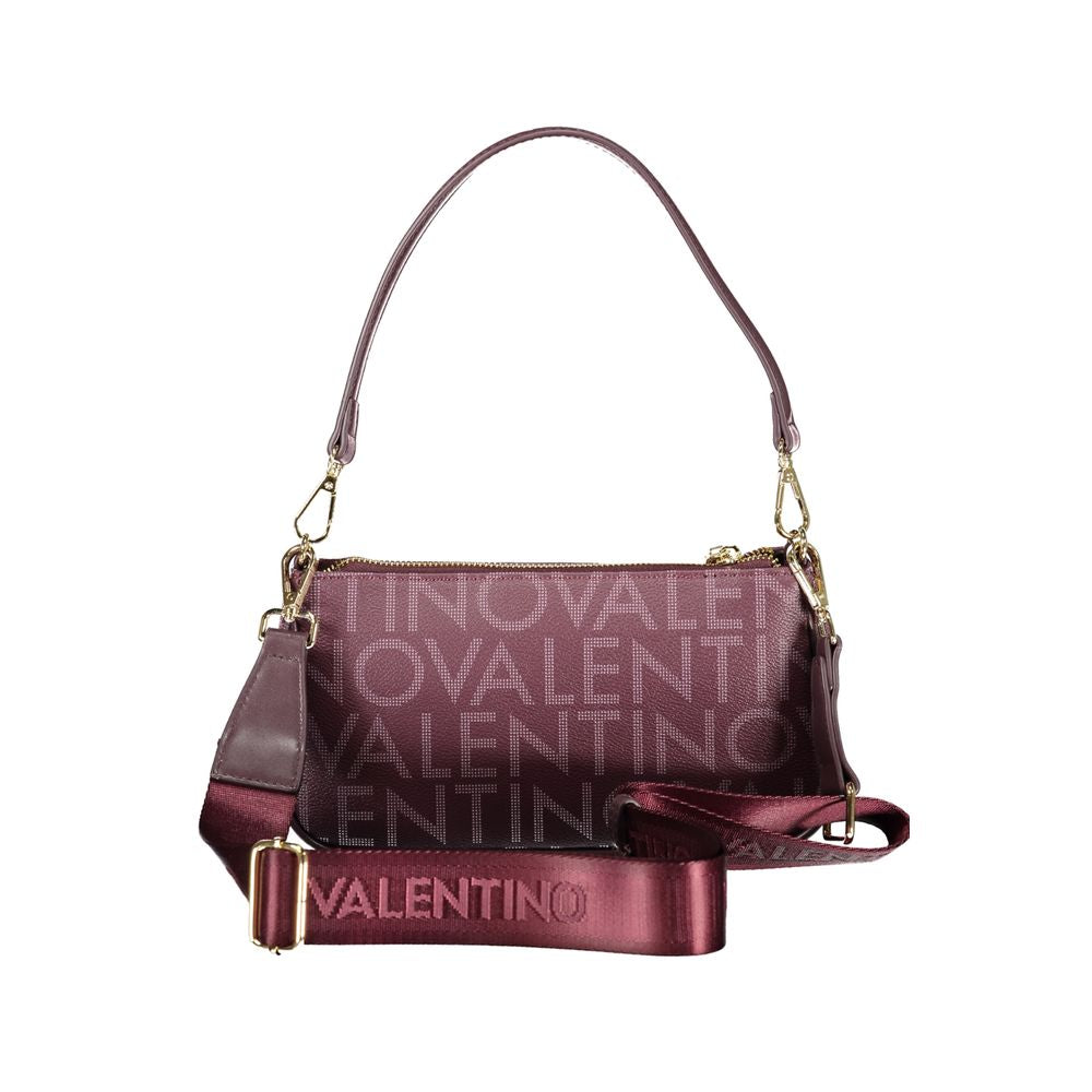 Rosso Poliuretano Women Handbag