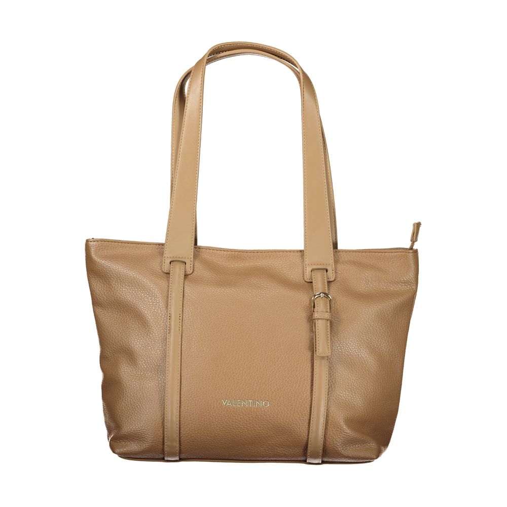 Marrone Polyurethane Women Shoulder Bag