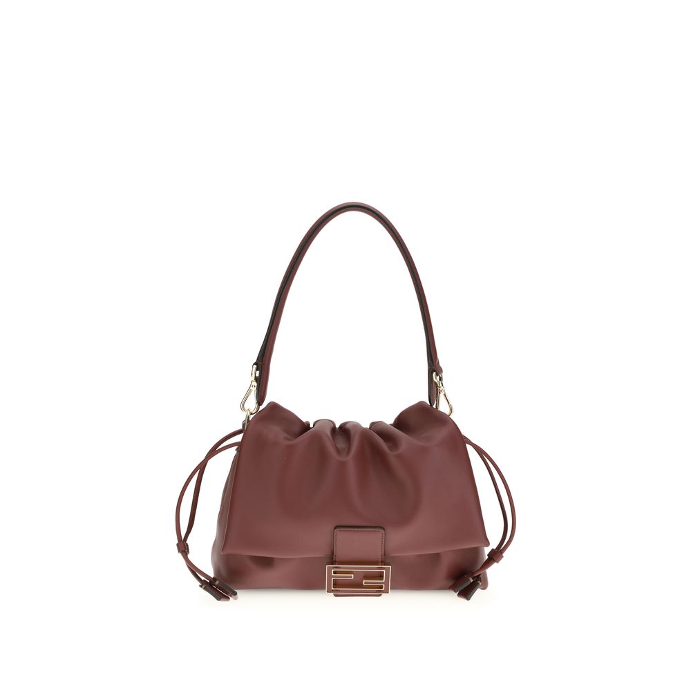 Bordeaux Calf Leather Bos Taurus Shoulder Bag