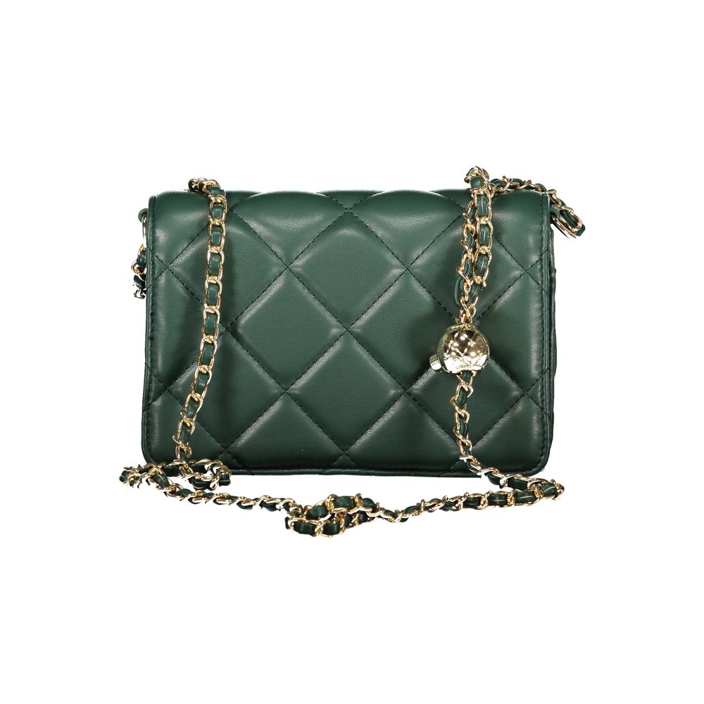 Verde Polyurethane Woman Shoulder Bag