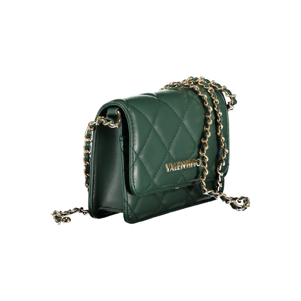 Verde Polyurethane Woman Shoulder Bag
