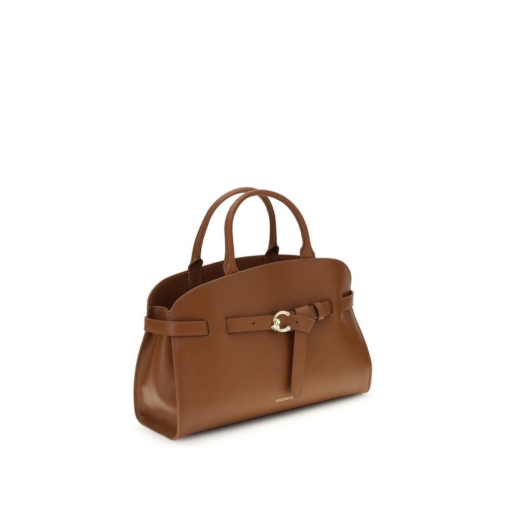 Brown Calf Leather Bos Taurus Handbag