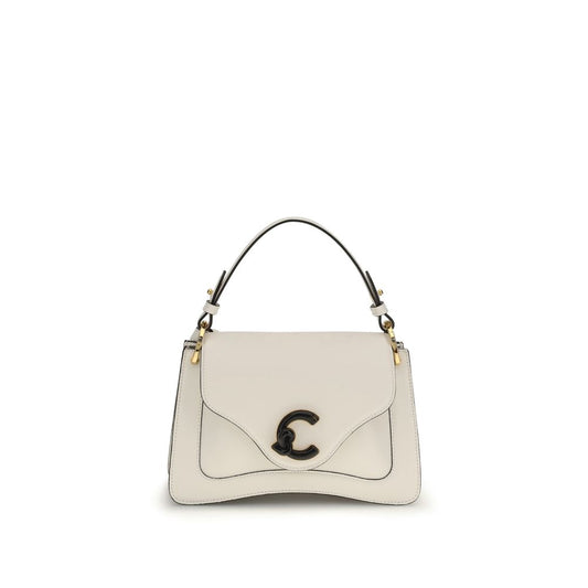 Cream Calf Leather Bos Taurus Shoulder Bag