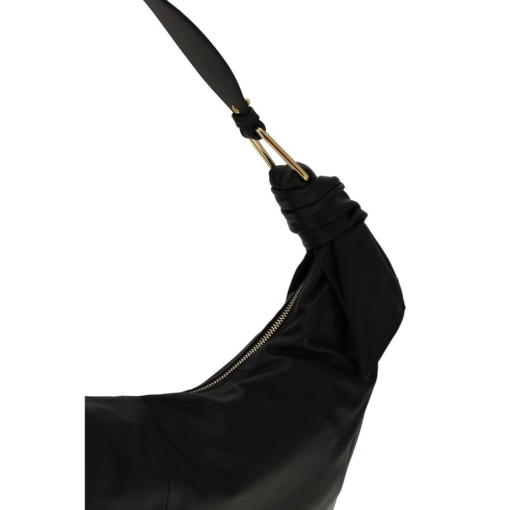 Black Calf Leather Bos Taurus Shoulder Bag