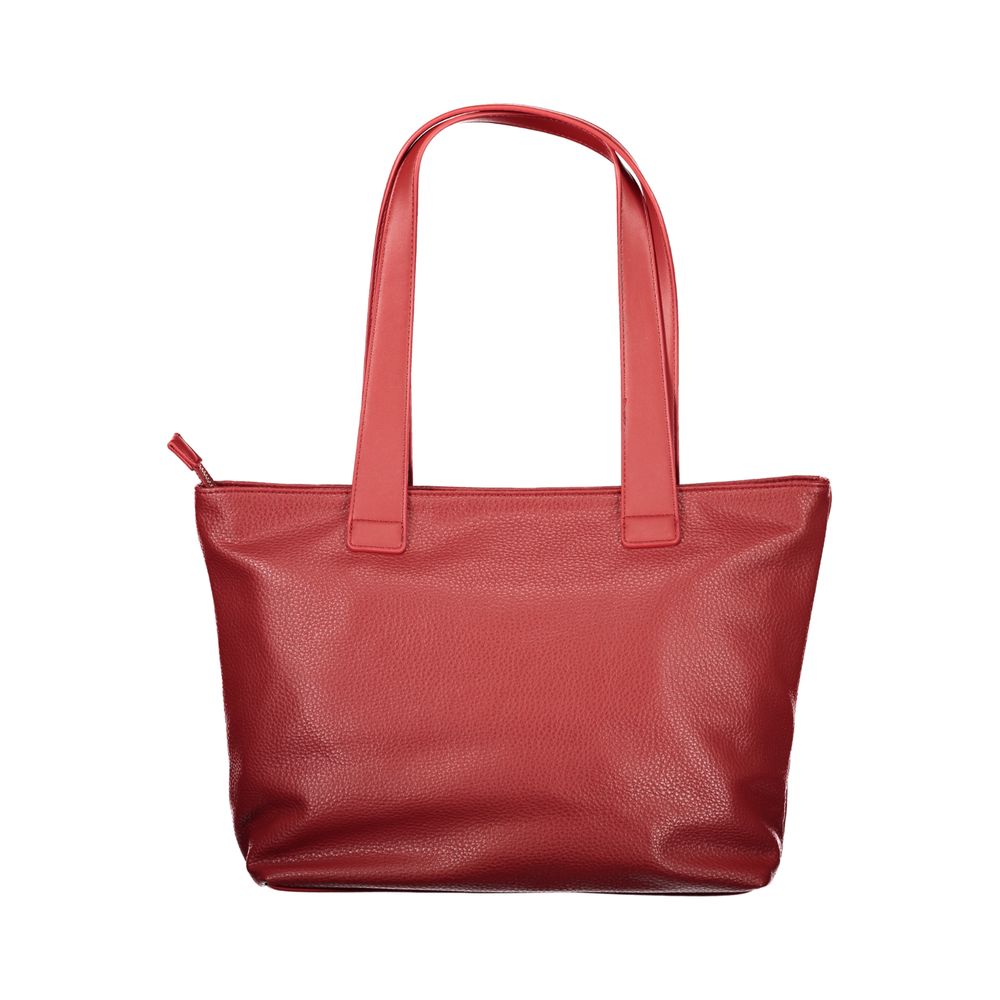 Rosso Polyurethane Women Shoulder Bag