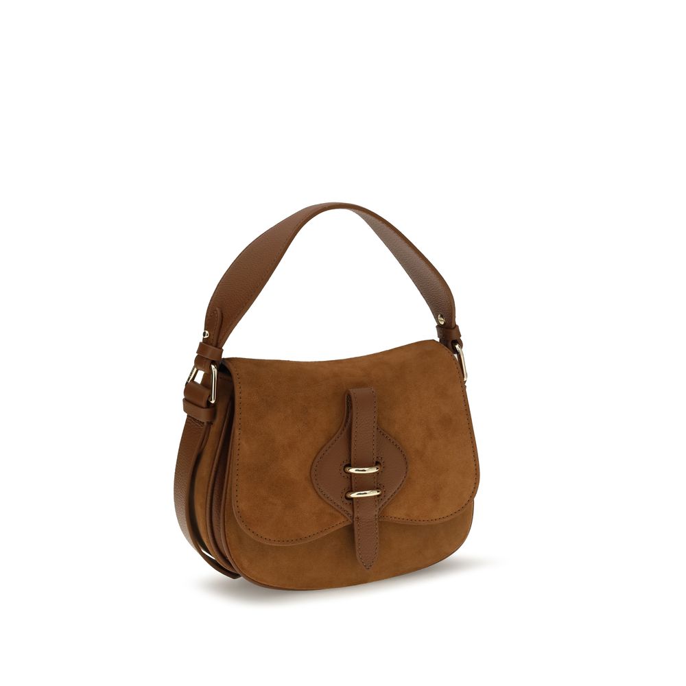 Brown Calf Leather Bos Taurus Shoulder Bag