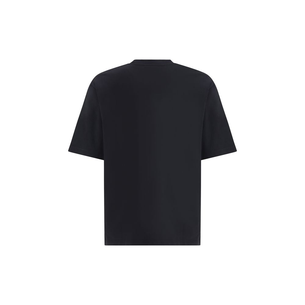 Black Cotton T-Shirt