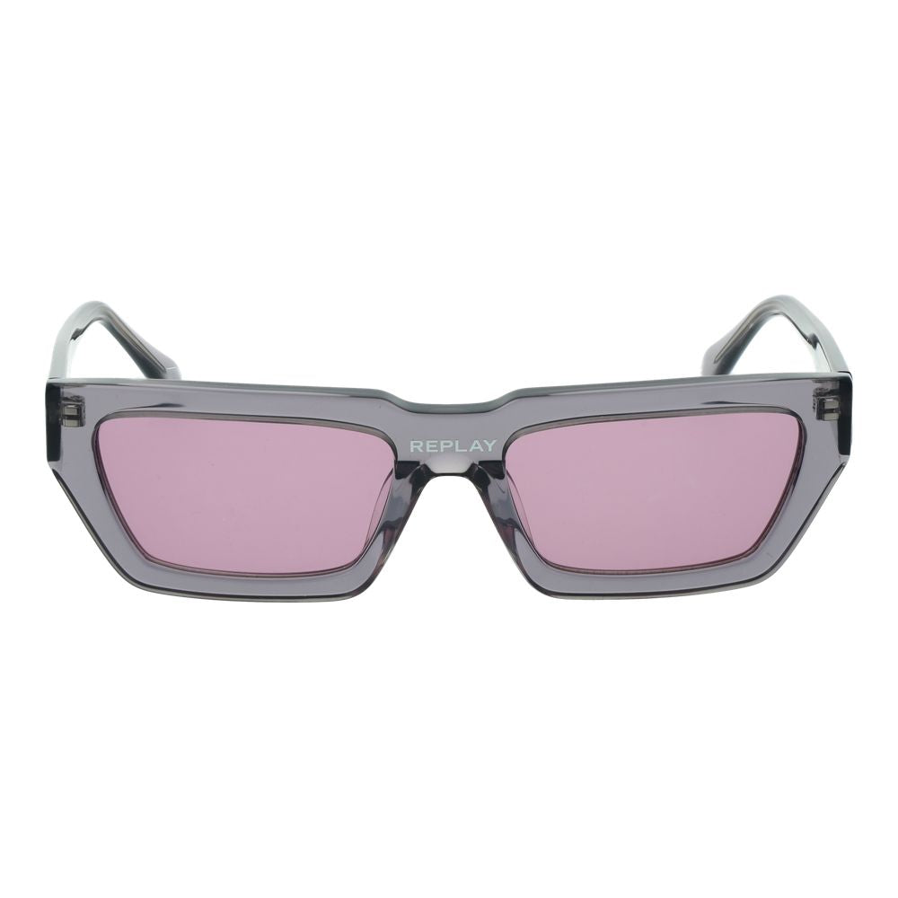 Gray Plastic Sunglasses