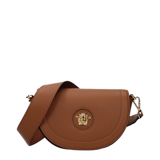 Brown Leather Crossbody Bag