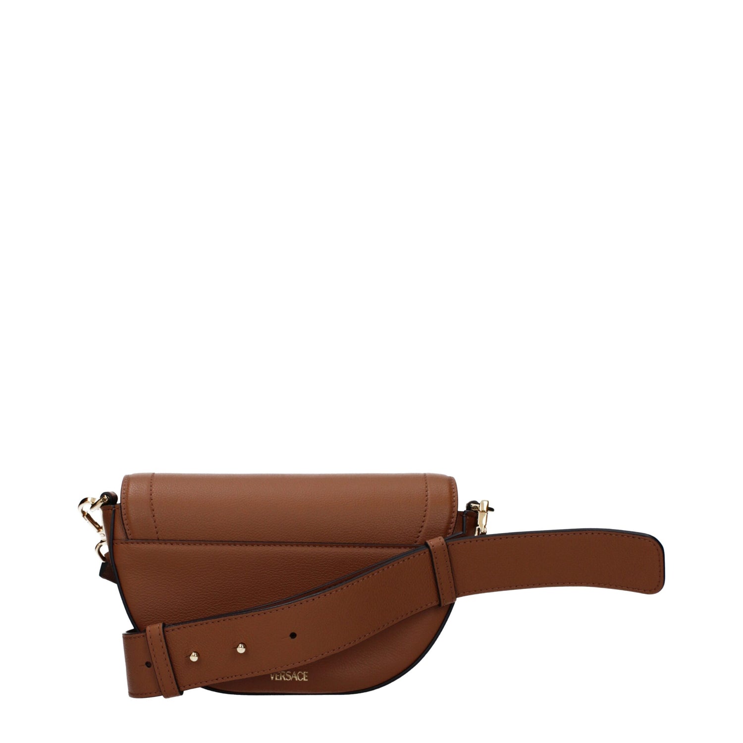 Brown Leather Crossbody Bag