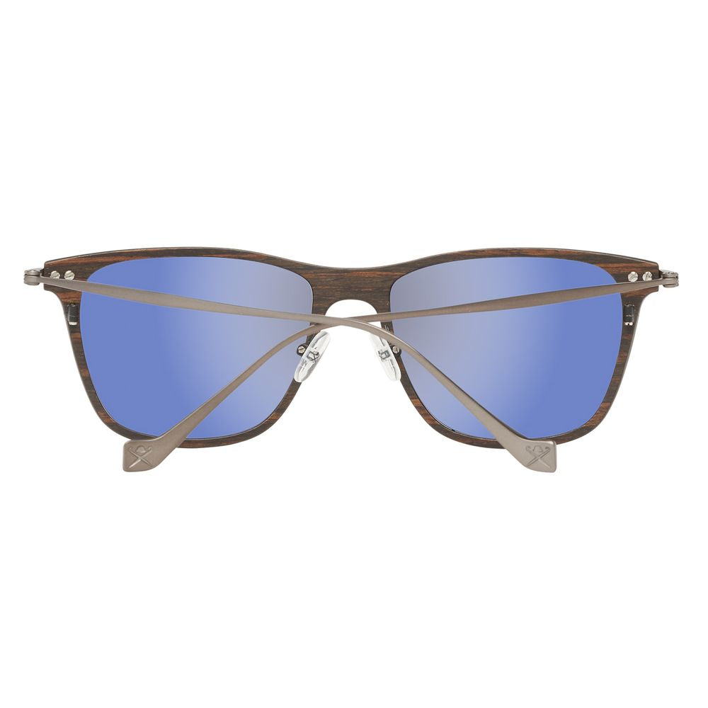 Gray Metal Sunglasses